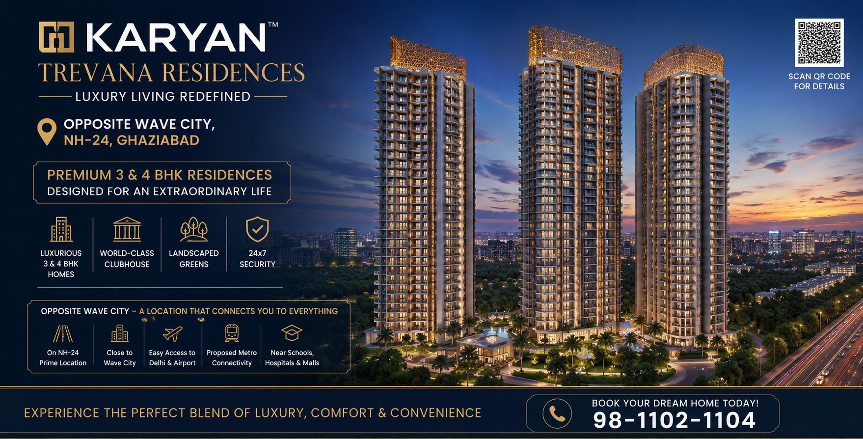 Karyan Trevana Residences NH 24 Ghaziabad